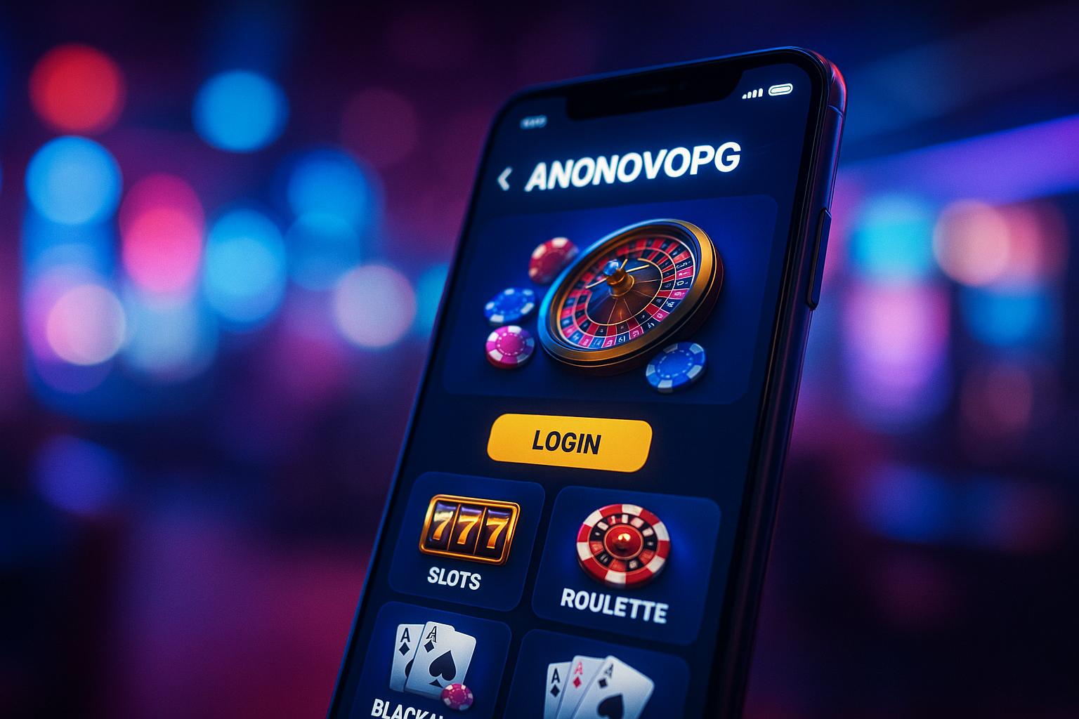 Baixar o ANONOVOPG Cassino App