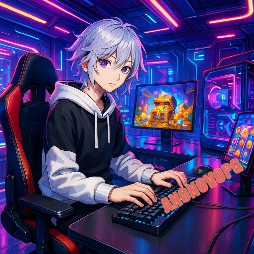 Imagem promocional da ANONOVOPG mostrando a plataforma e suas vantagens