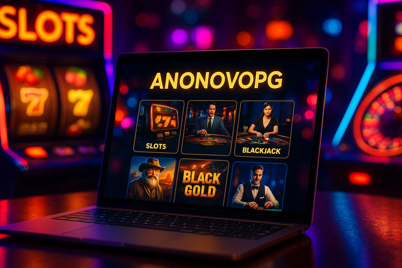 Jogos de cassino online ANONOVOPG