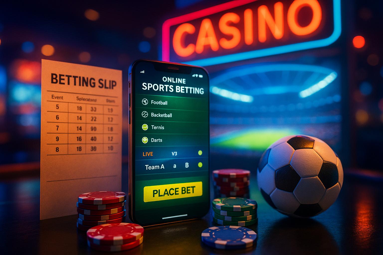 Apostas esportivas no cassino online ANONOVOPG