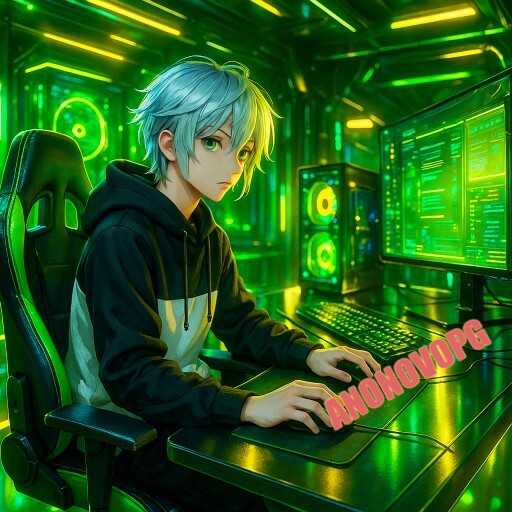 Imagem promocional da ANONOVOPG mostrando a plataforma e suas vantagens