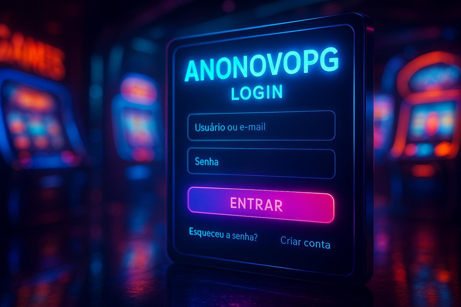 Registro na ANONOVOPG Garante Acesso a uma Vasta Seleção de jogo