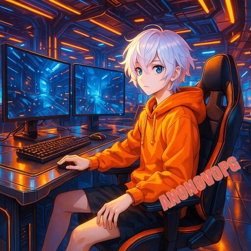 Imagem promocional da ANONOVOPG mostrando a plataforma e suas vantagens