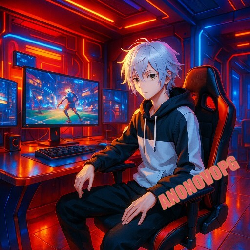 Imagem promocional da ANONOVOPG mostrando a plataforma e suas vantagens